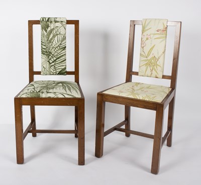 Lot 989 - A pair of 20th Century Chinese side chairs,...