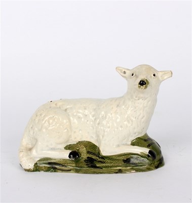 Lot 403 - A late 18th Century pearlware model of a...