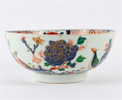 Lot 449 - A Chinese late 18th Century punch bowl,...