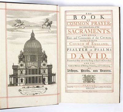 Lot 586 - Book of Common Prayer, 1734, Folio,...