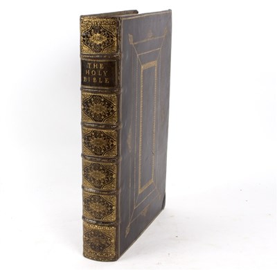 Lot 599 - Bible, English The Holy Bible, 1696 and Book...