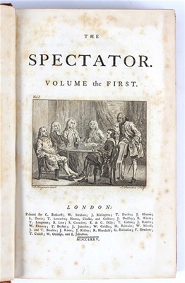 Lot 632 - The Spectator 8 volumes, printed for C...
