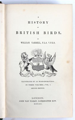 Lot 650 - Yarrell, William. A History of British Birds,...