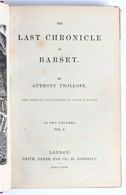 Lot 651 - Trollope, Anthony. The Last Chronicle of...