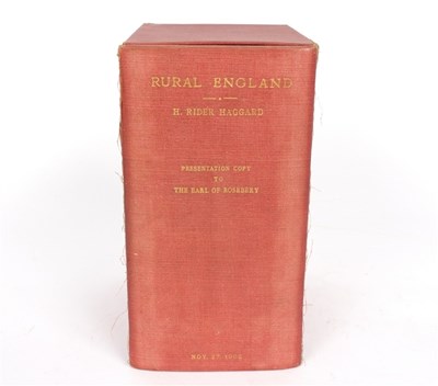 Lot 658 - Rider Haggard, H. Rural England, Longmans...
