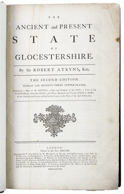 Lot 672 - Atkyns, Sir Robert. The Ancient and Present...