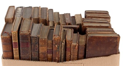Lot 679 - Sundry leather bound volumes