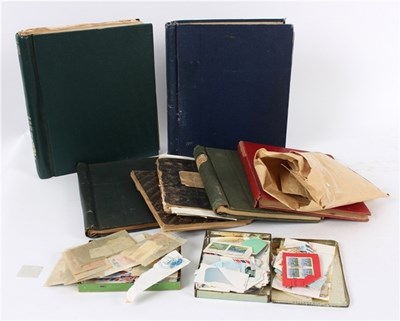 Lot 687 - All World old time accumulation in six volumes...