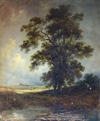 Lot 696 - 19th Century English School/Landscape/oil on...