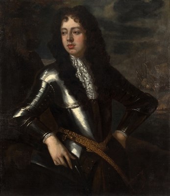 Lot 721 - Circle of Sir Peter Lely (1618-1680)/Portrait...