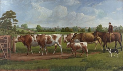Lot 726 - Thomas Watson Gill (1854-1934)/Coming Home...