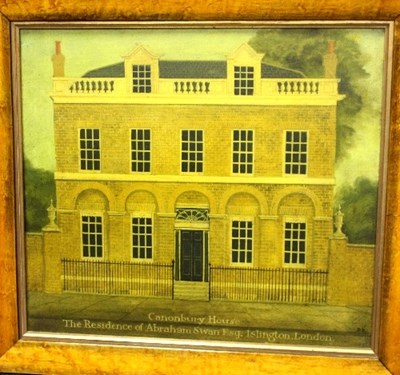 Lot 733 - D.D./Canonbury House, Islington/initialled and...