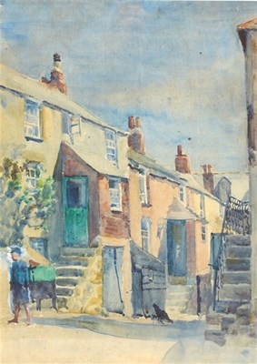 Lot 759 - Early 20th Century English School/Street Scene...