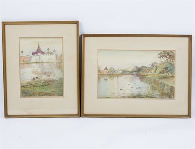 Lot 770 - M Thein Pe (Burmese 20th Century)/Mandalay...