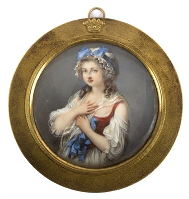 Lot 789 - Miss Jones, after Vigee Le Brun/Portrait...
