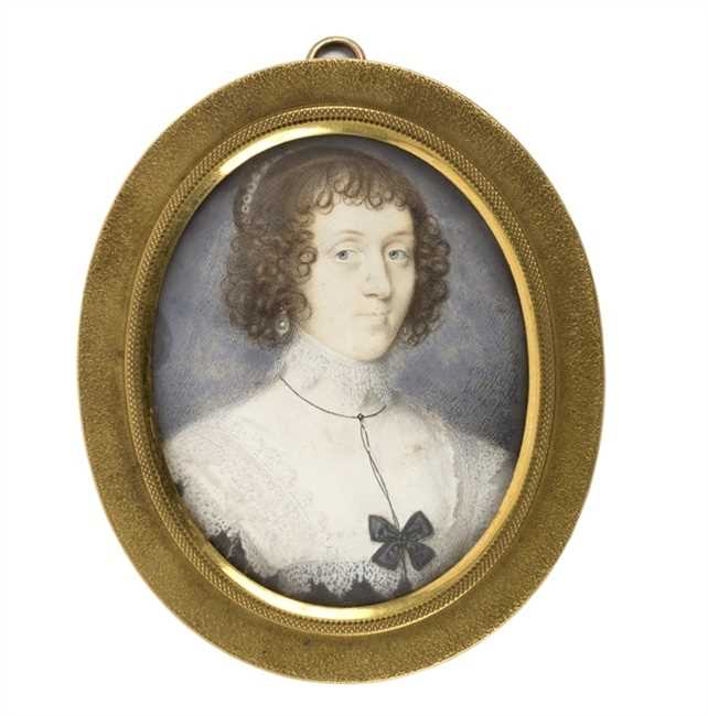 Lot 790 John Hoskins/Portrait Miniature of a