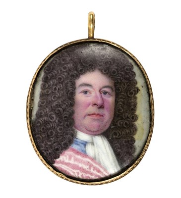 Lot 791 - English School/Portrait Miniature of a...