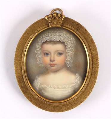 Lot 794 - Late 18th Century School/Portrait Miniature of...