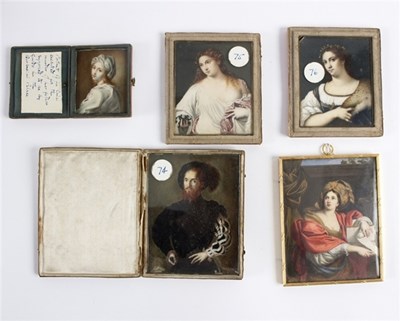 Lot 796 - 19th Century Continental School/A group of...