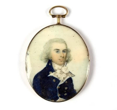 Lot 804 - English School circa 1800/Portrait Miniature...