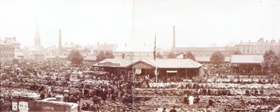 Lot 810 - Gloucester Old Market, Barton Fair 1886,...