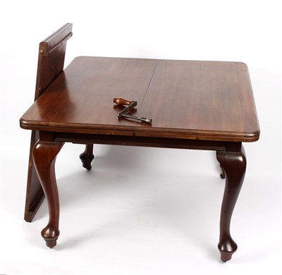 Lot 907 - A Victorian mahogany extending dining table...