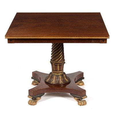 Lot 948 - A mahogany table of mid 19th Century design,...