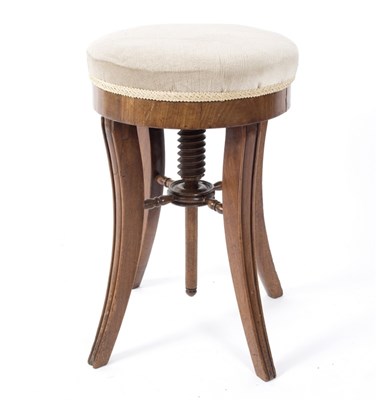 Lot 987 - A 19th Century two-tier tripod table, the...