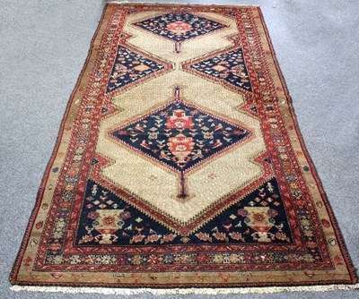 Lot 1050 - A Sarab Kelleh, North West Persia with central...