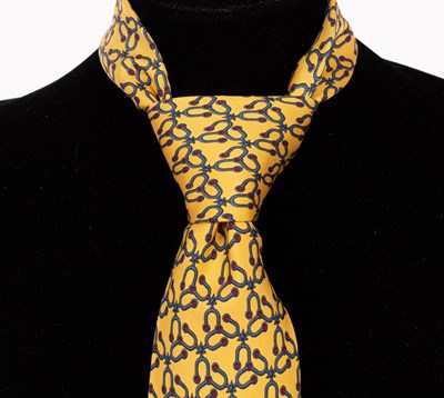 Lot 235 - Two Hermès silk ties