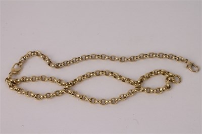 Lot 33 - A two-row curb link bracelet previously a...