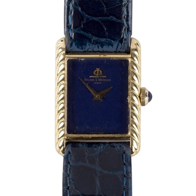 Lot 69 - A lady's 18ct yellow gold cased watch by...