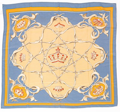 Lot 237 - A Hermès silk scarf