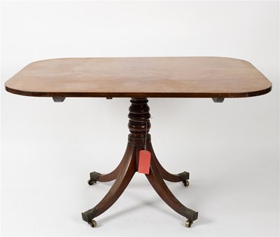 Lot 481 - A mid 19th Century mahogany rectangular...