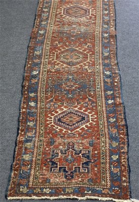 Lot 614 - A Karadja runner, North West Persia, seven...