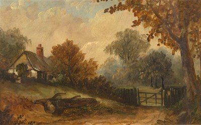 Lot 654 - G Pane (19th Century)/Pastoral Scene/signed...