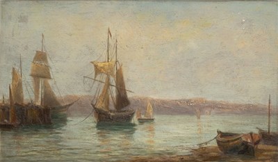 Lot 667 - Gertrude R Prideaux-Brune/Evening, Padstow,...