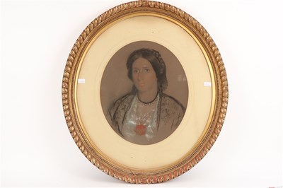 Lot 671 - 19th Century English School/Portrait of a...