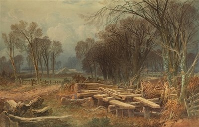 Lot 691 - George Sheffield (British 1839-1889)/The Saw...