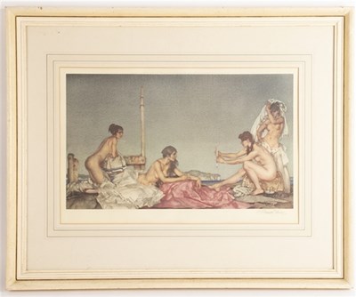 Lot 716 - William Russell Flint (British 1880-1941)/The...