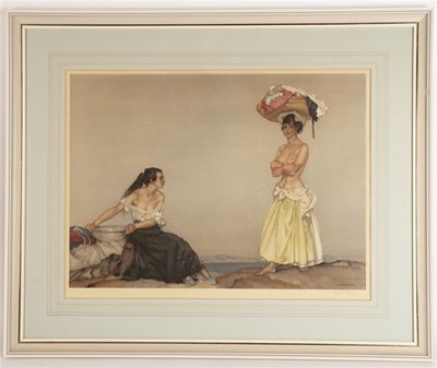 Lot 717 - William Russell Flint (British 1880-1941)/...
