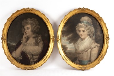Lot 720 - After Reynolds/Portrait of Miss Braddy...