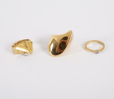 Lot 11 - Nanna & Jorgen Ditzel for Georg Jensen, a gold...