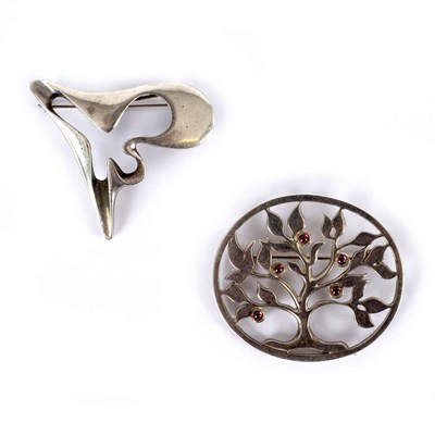 Lot 18 - Henning Koppel for Georg Jensen, a silver...