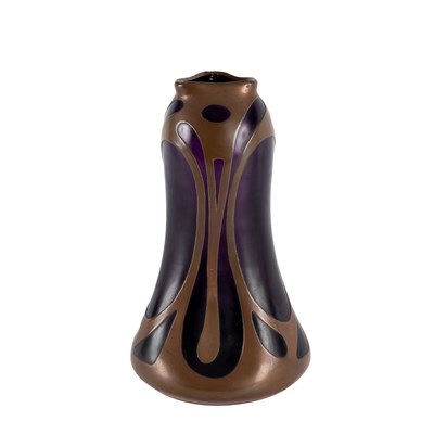 Lot 34 - Style of Koloman Moser for Loetz, an amethyst...