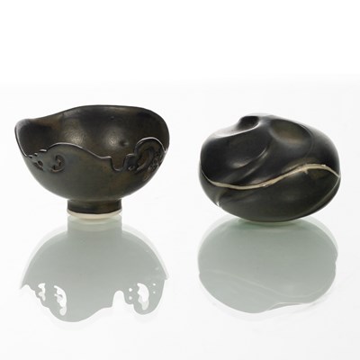 Lot 46 - Anne James (British, born 1937), a porcelain...