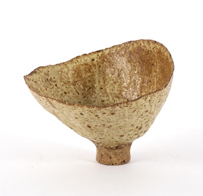 Lot 92 - Studio Pottery, a stoneware bowl of flared...