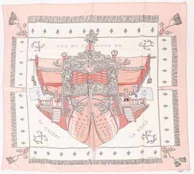 Lot 243 - A Hermès silk scarf