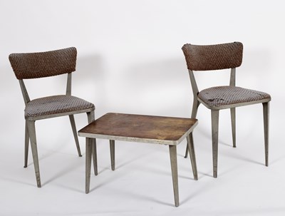 Lot 197 - Ernest Race for Race Furniture, two BA chairs...