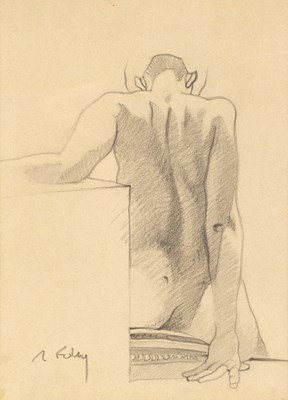 Lot 274 - Marc Folly/Nude Study/signed lower left,...